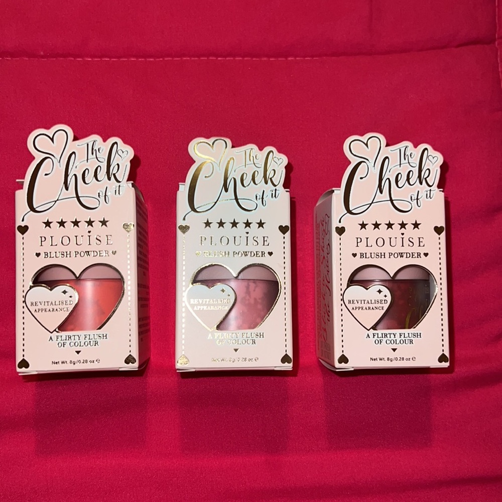 3 plouise loose powder blush